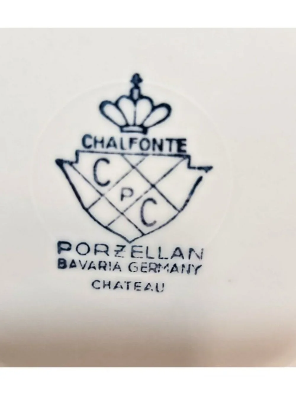 Vtg Chalfonte CPC Porzellan 